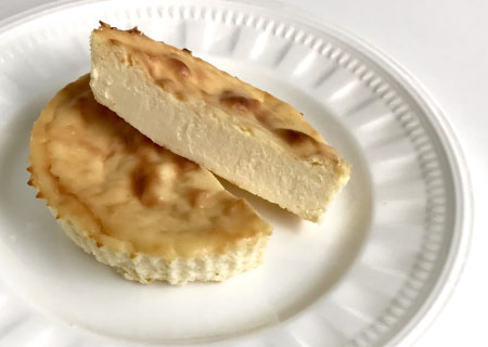 地大豆の豆腐チーズケーキ
